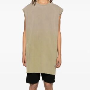 Rick Owens x Moncler Genius Tarp Sleeveless T-Shirt in Acid Degrade